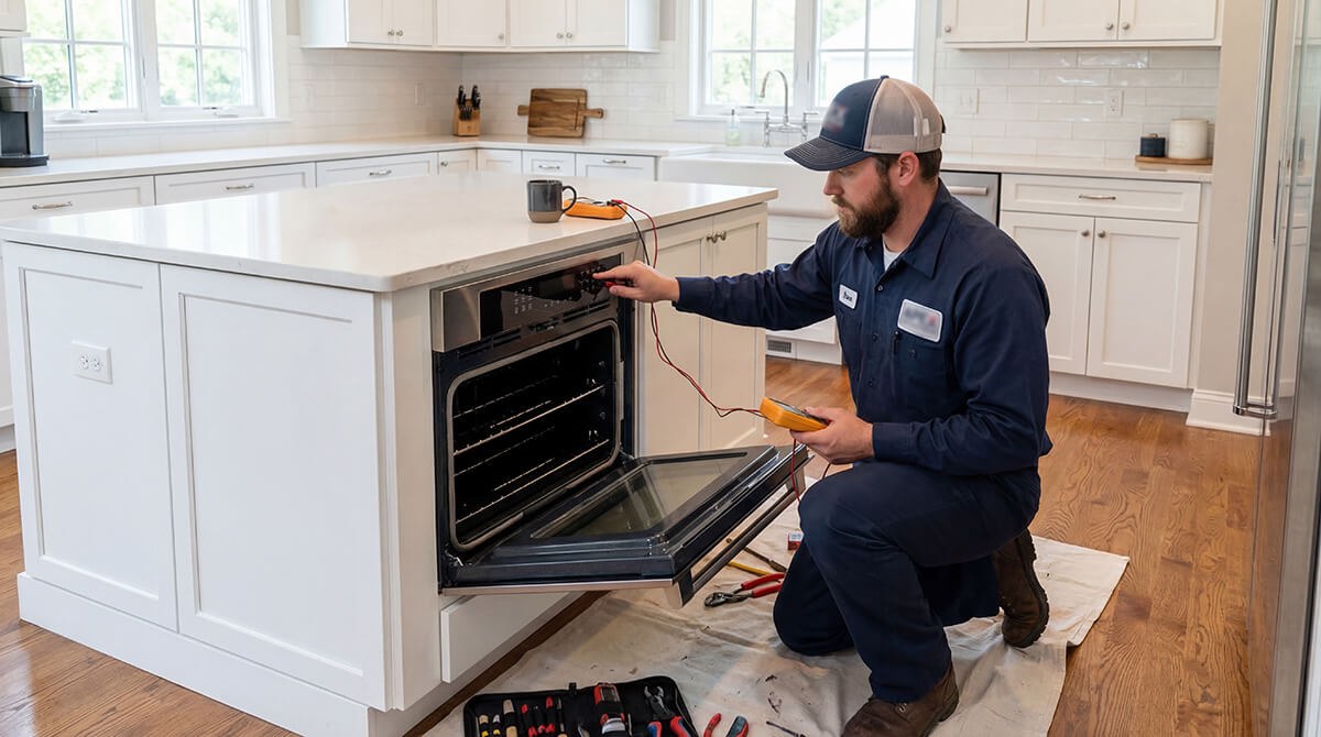 Kitchen appliance service and repair
